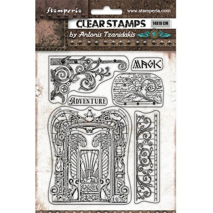 Acrylstempel cm 14x18 - Magic Forest Abenteuer