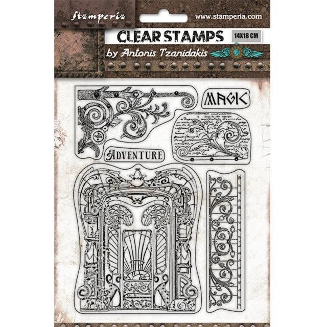 Acrylstempel cm 14x18 - Magic Forest Abenteuer