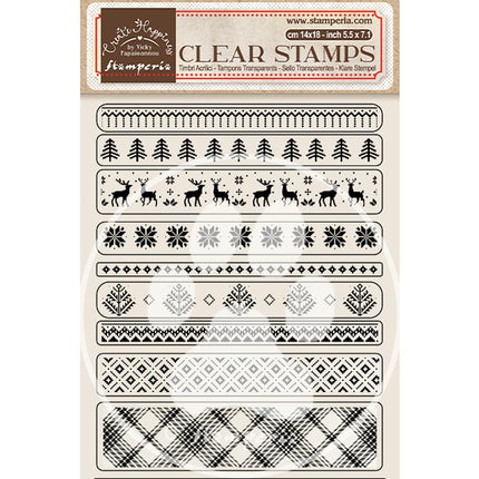 Acrylstempel cm 14x18 - Create Happiness Weihnachtsrahmen
