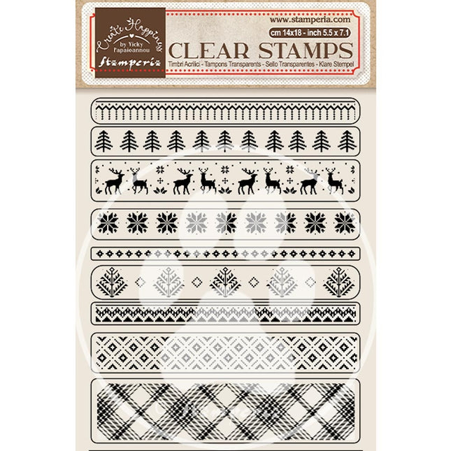 Acrylstempel cm 14x18 - Create Happiness Weihnachtsrahmen