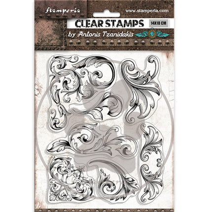 Acrylstempel cm 14x18 - Sir Vagabond in Fantasy World Griechen