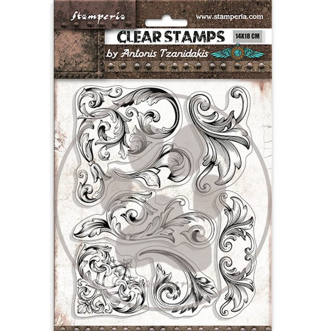 Acrylstempel cm 14x18 - Sir Vagabond in Fantasy World Griechen
