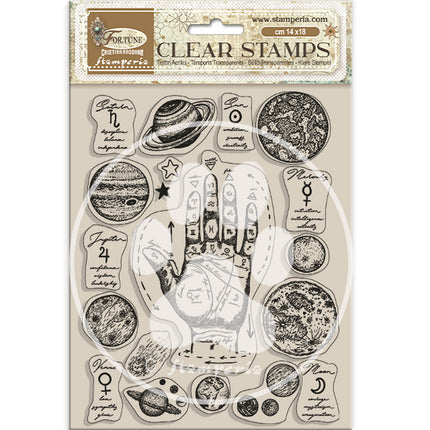 Acrylstempel cm 14x18 - Fortune Elemente