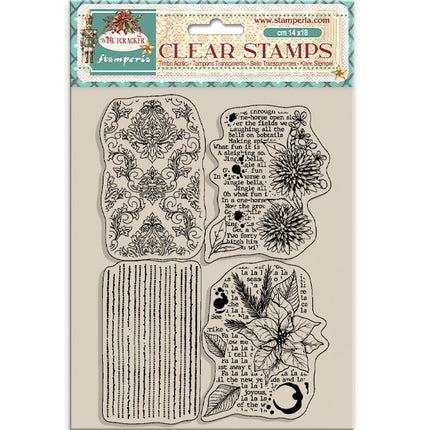 Acrylstempel 14x18 cm - Der Nussknacker Weihnachtsstern