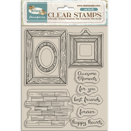 Acrylstempel 14x18 cm - Alterego Rahmen