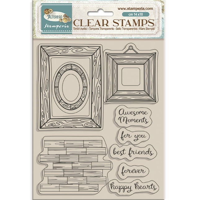 Acrylstempel 14x18 cm - Alterego Rahmen