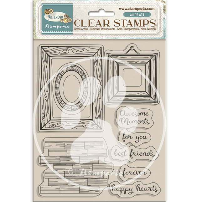 Acrylstempel 14x18 cm - Alterego Rahmen
