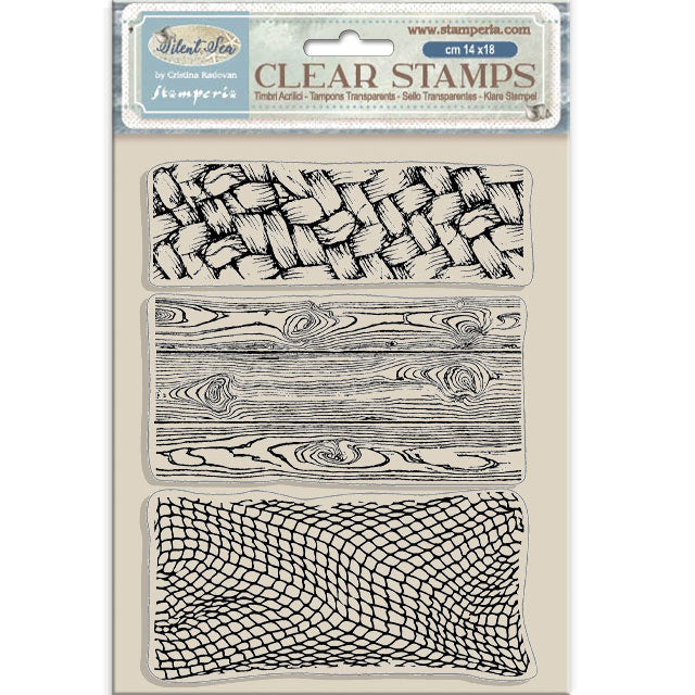Acrylstempel cm 14x18 - Silent Sea 3 Strukturen