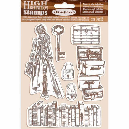 HD Natural Stempel cm 14x18 Lady Vagabond